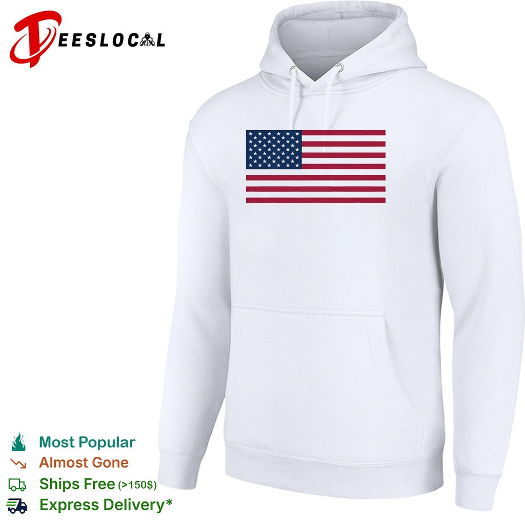 USA American flag stars and stripes classic patriotic shirt
