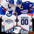 USA Hockey x Chipotle All American Game Hockey Jersey – White