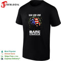 USA fist American flag bare knuckle fighting championship shirt