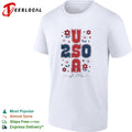 USA floral stars 250 est 1776 shirt