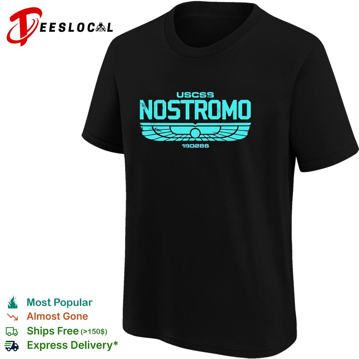 USCSS Nostromo 180286 Wayland Yutani Corporation Science Fiction Movie shirt