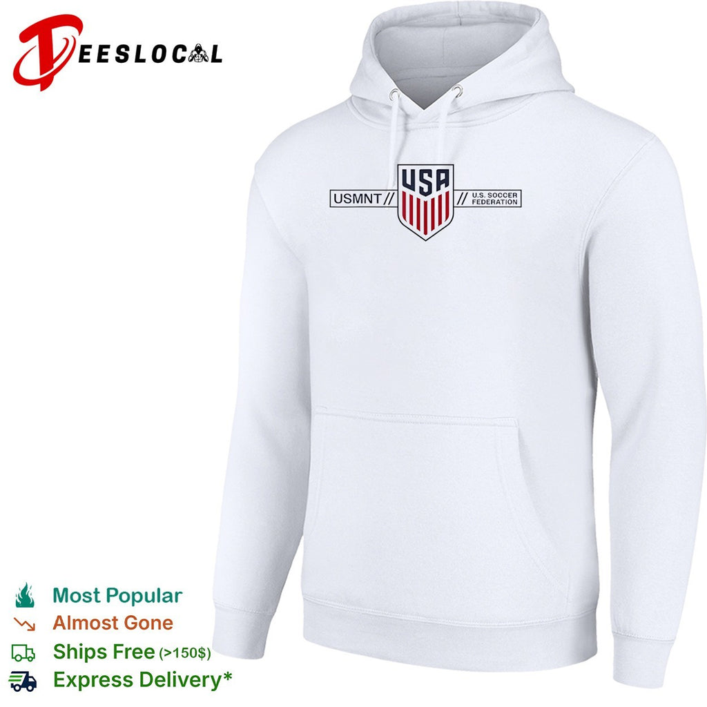 USMNT USA Soccer Federation national team crest bold logo shirt
