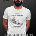 USS Washington WWII Naval History Battle Ship Shirt