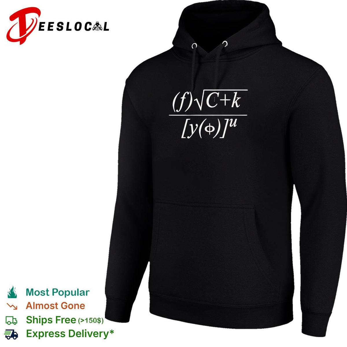 Fuck You Math Equation funny shirt