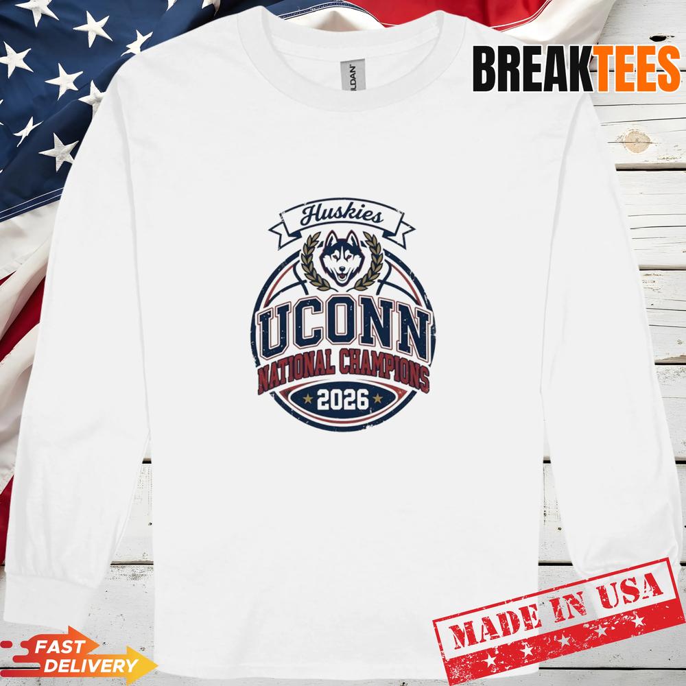 Uconn Huskies National Champions 2026 T-Shirt