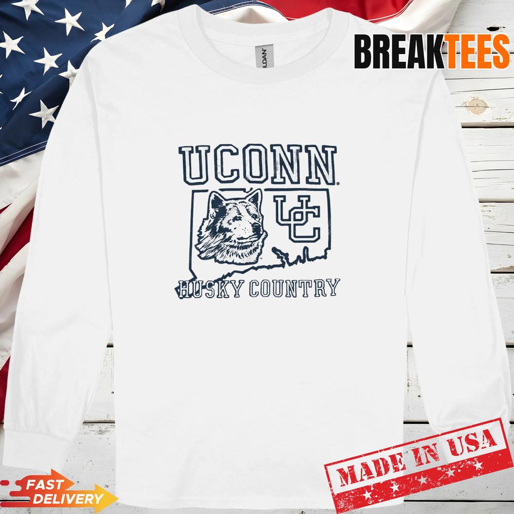 Uconn Vintage Husky Country T-shirt