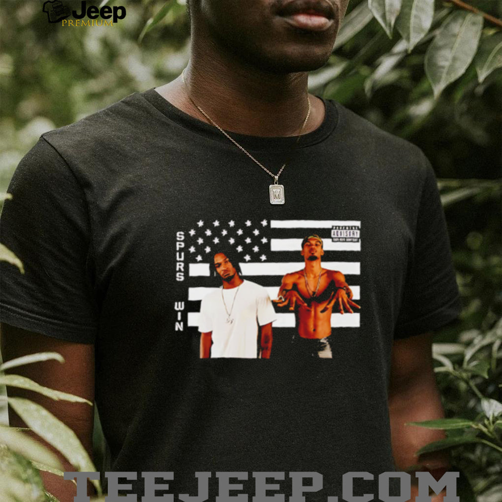 Wemby And Castle Stankonia Parody Spurs Win Shirt