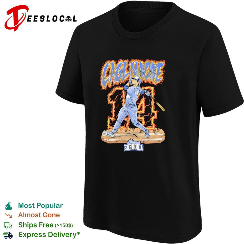 Jac Caglianone Florida Gators MLB Players Planet Euphoria graphic apparel shirt