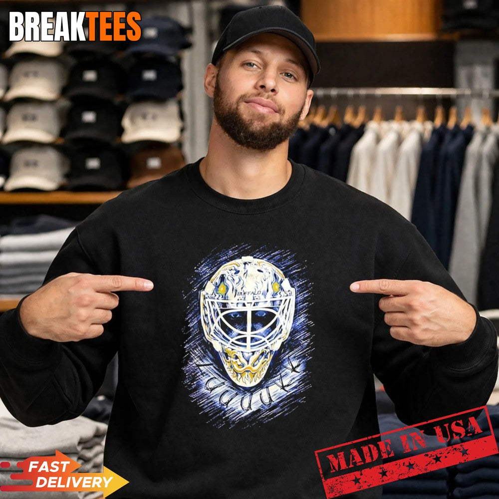 Ukko-Pekka Luukkonen Buffalo Sabres NHL goalkeeper t-shirt