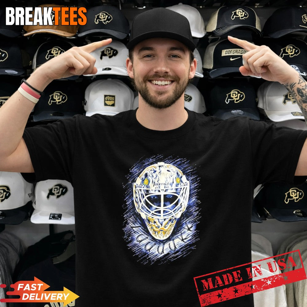 Ukko-Pekka Luukkonen Buffalo Sabres NHL goalkeeper t-shirt