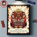 Umphrey’s McGee Summer Tour 2026 North America Schedule Dates Home Decor Poster Canvas