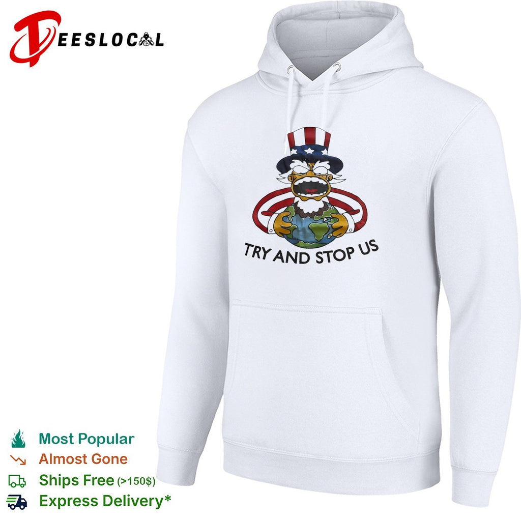 Uncle Sam World Grab Try and Stop Us shirt