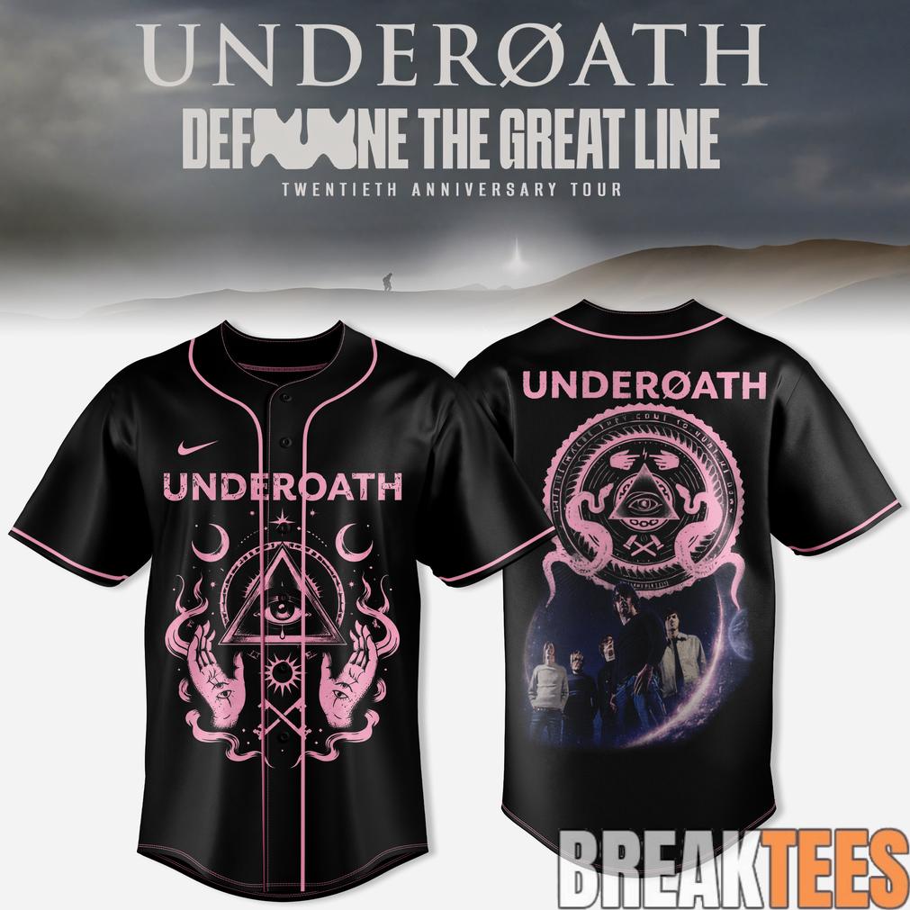 Underoath x Define The Great Line 20th Anniversary Baseball Jersey