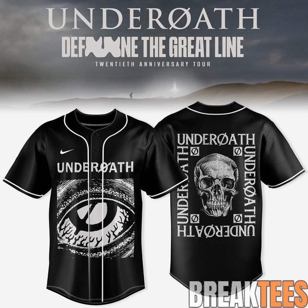 Underoath x Define The Great Line 20th Anniversary Baseball Jersey