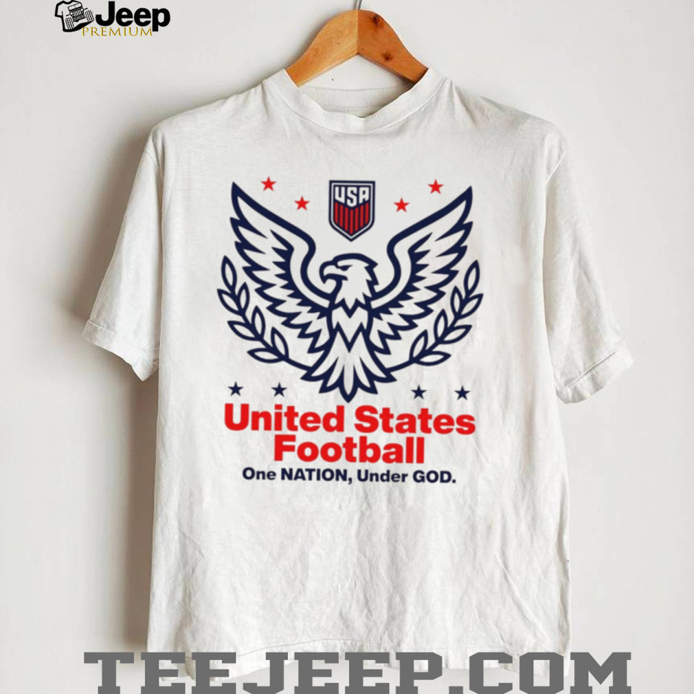 United States Football One Nation Under God shirt