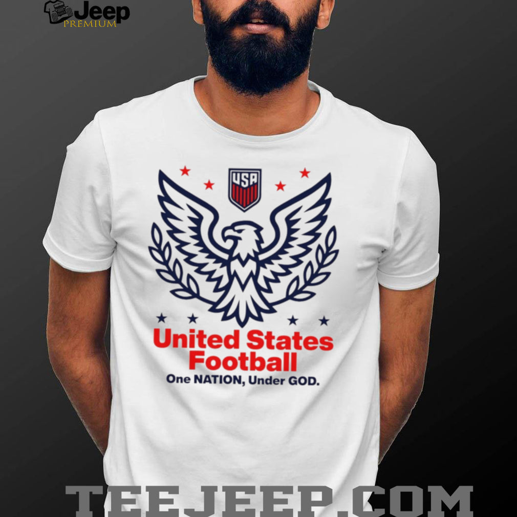 United States Football One Nation Under God shirt
