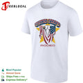 United States Rodeo Bull American Flag Yellow Star Country Western Rodeo shirt
