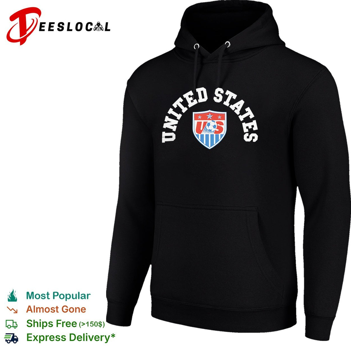 United States Soccer Federation National Team Emblem Logo shirt