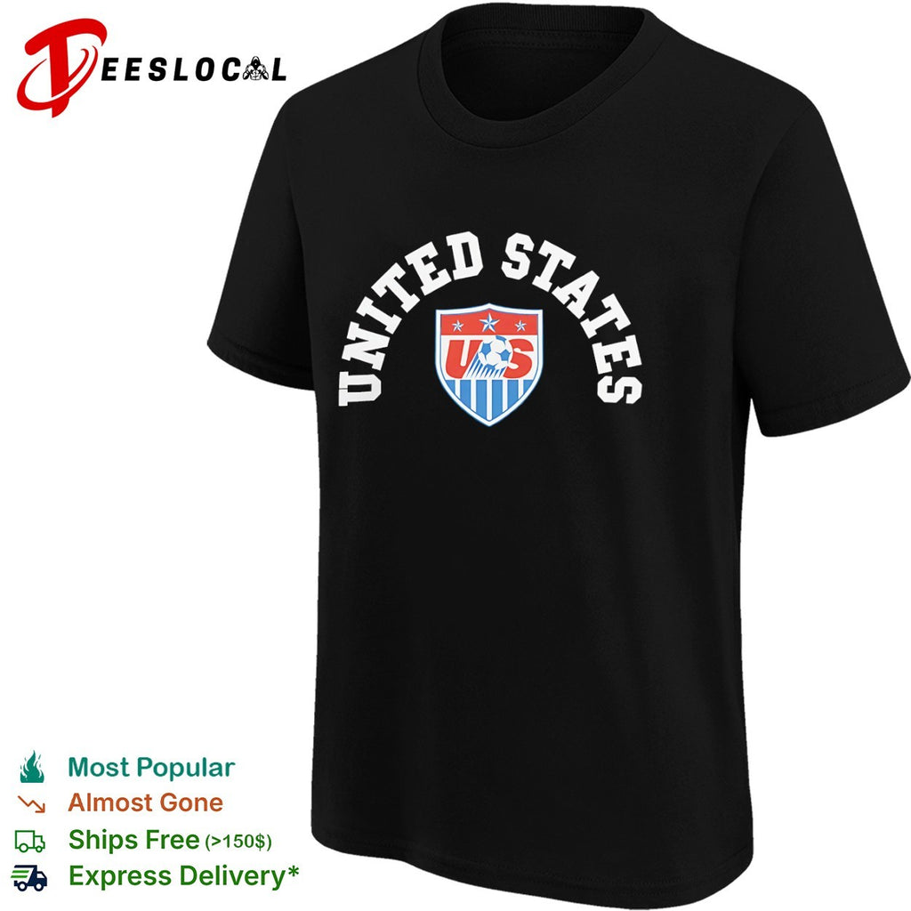 United States Soccer Federation National Team Emblem Logo shirt