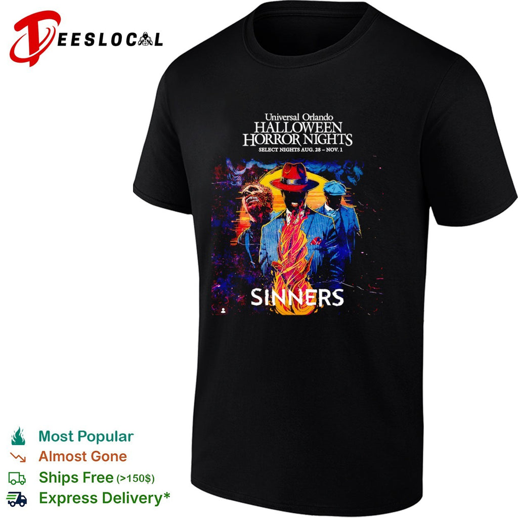 Universal Orlando Halloween Horror Nights Sinners Select Nights shirt