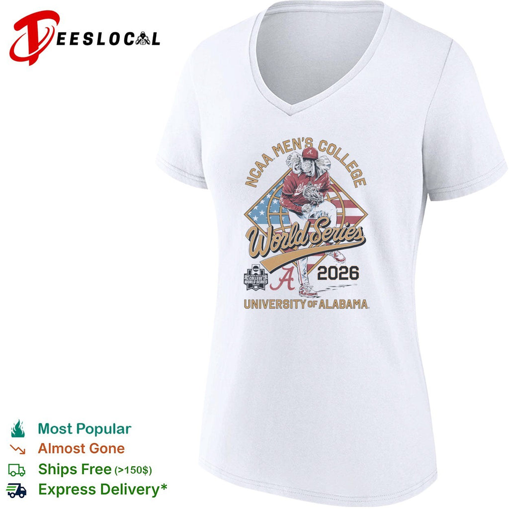 University of Alabama NCAA Men’s College World Series 2026 shirt