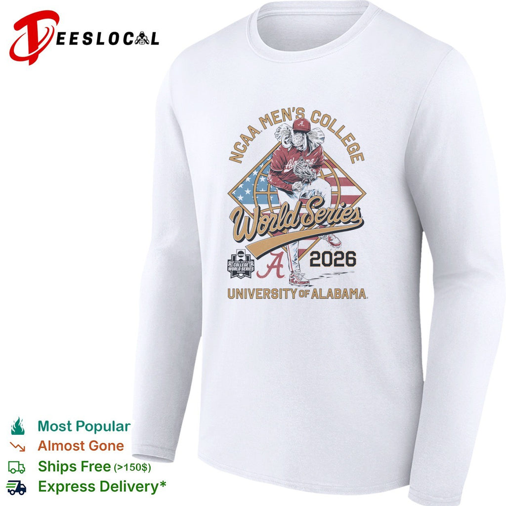 University of Alabama NCAA Men’s College World Series 2026 shirt