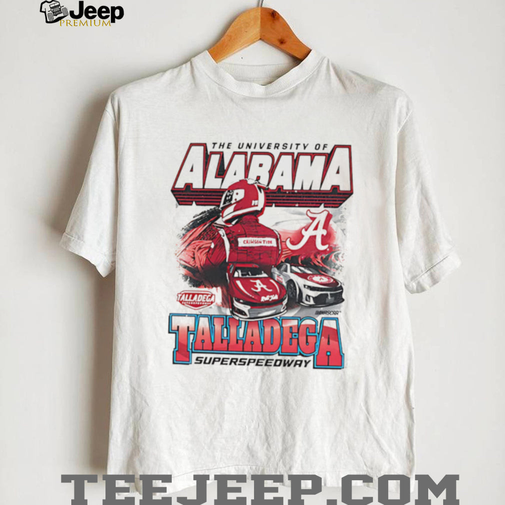 University of Alabama Talladega Superspeedway Crimson Tide Racing T Shirt