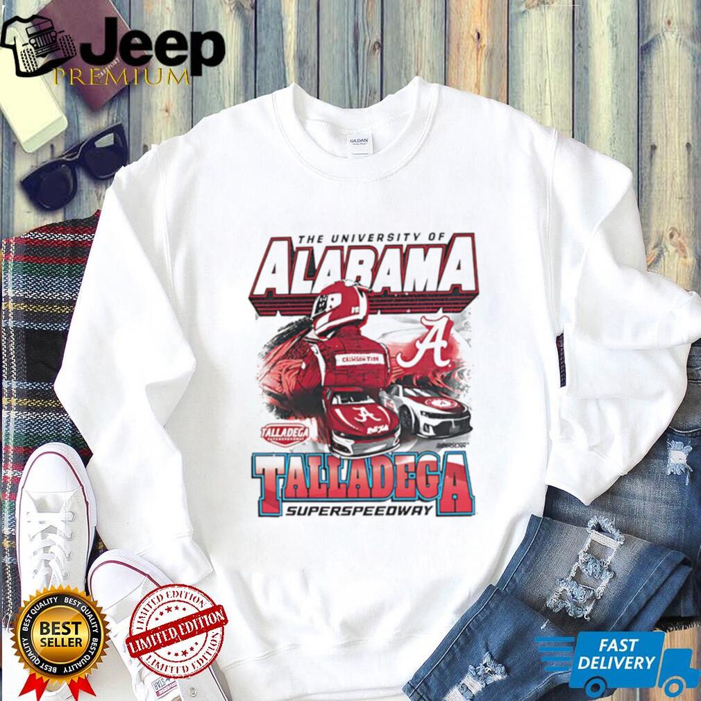 University of Alabama Talladega Superspeedway Crimson Tide Racing T Shirt