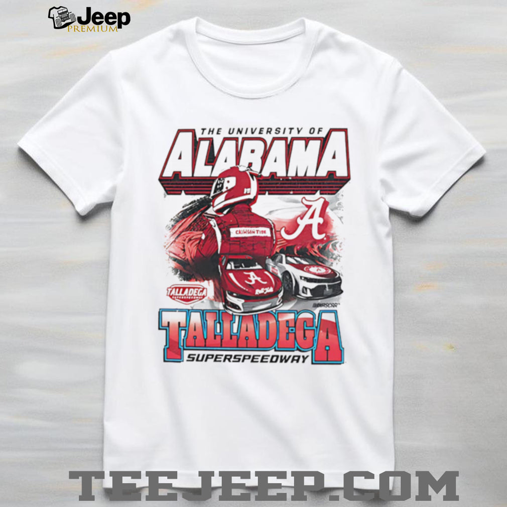 University of Alabama Talladega Superspeedway Crimson Tide Racing T Shirt