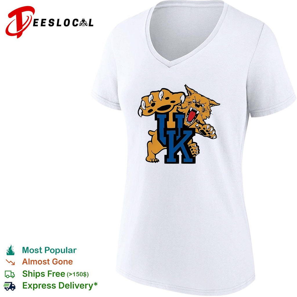 University of Kentucky Wildcats UK Logo Mascot Sports Team Fan shirt