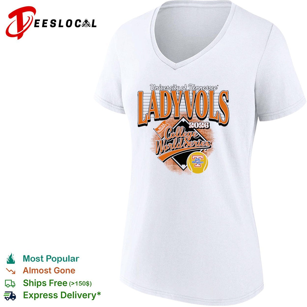 University of Tennessee Lady Vols 2026 NCAA College World Series Softball shirt