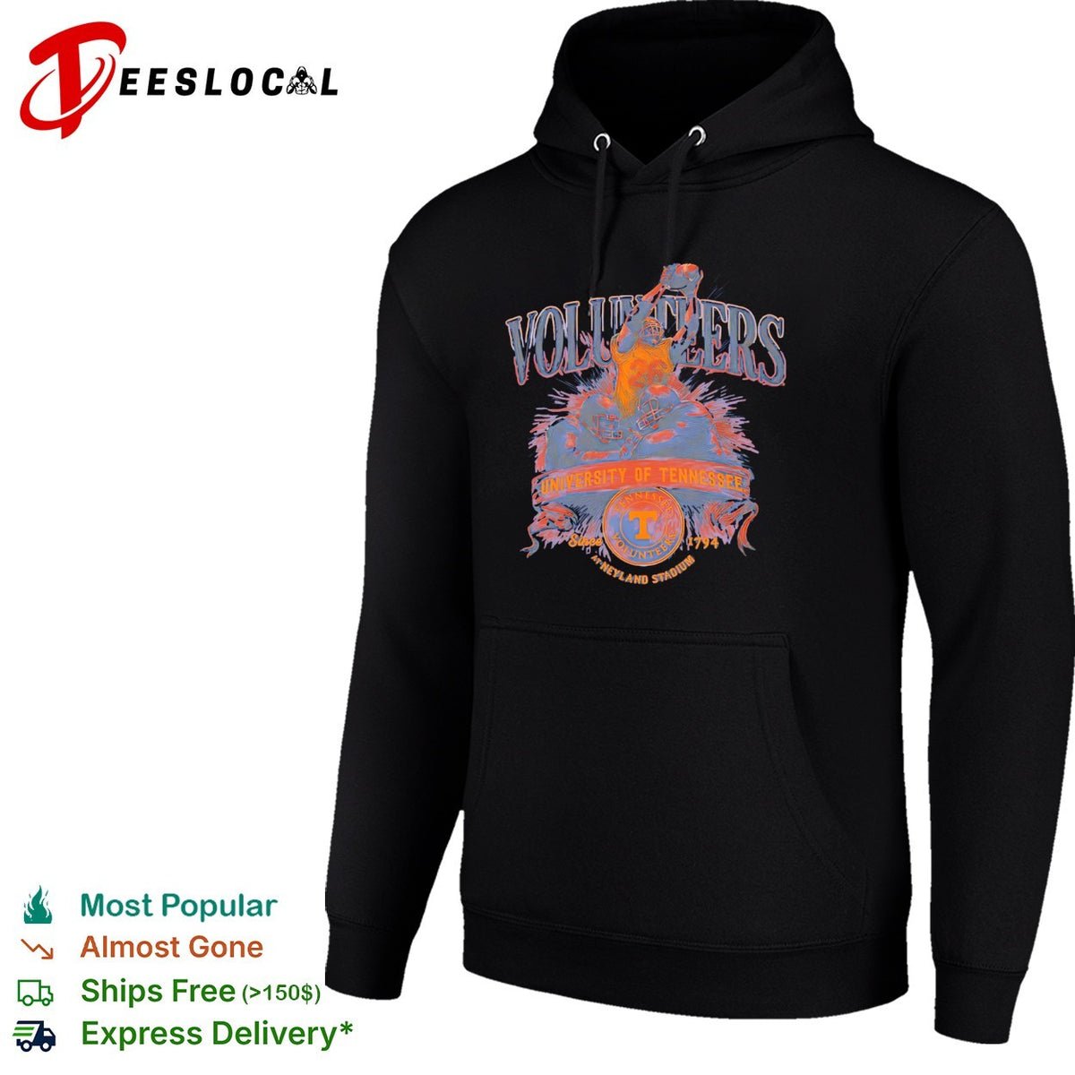 University of Tennessee Volunteers Since 1794 at Neyland Stadium shirt