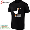 Untitled Goose Game Peace was never an option pixel art design funny meme shirt