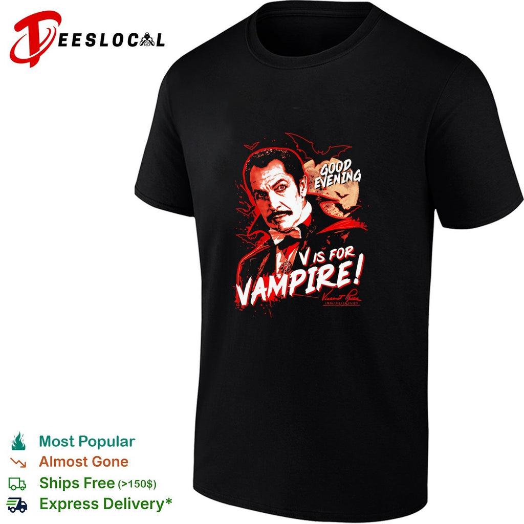 V is for Vampire” episode of F Troop Good Evening shirt