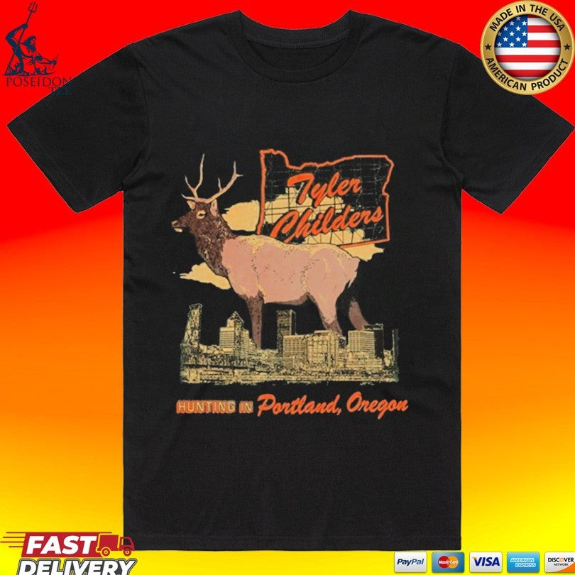 Tyler Childers 2026 Hunting In Boulder Oregon T-shirt