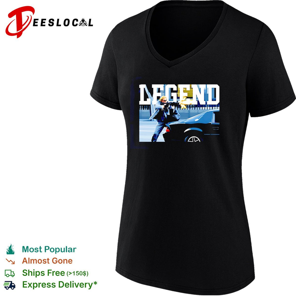 Val Kilmer Heat The Heist Legend shirt