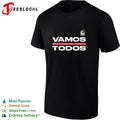 Vamos todos Mexico Seleccion Nacional black red bold shirt