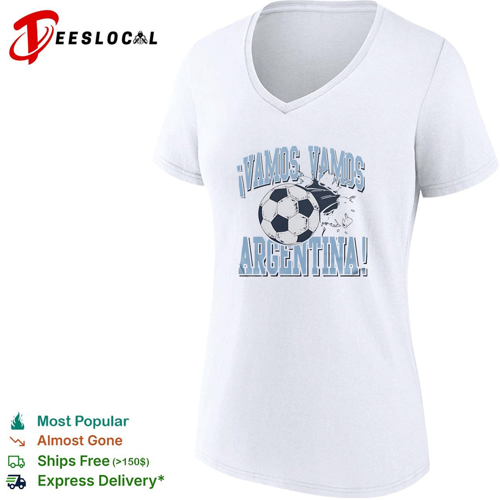 Vamos vamos Argentina soccer ball shirt