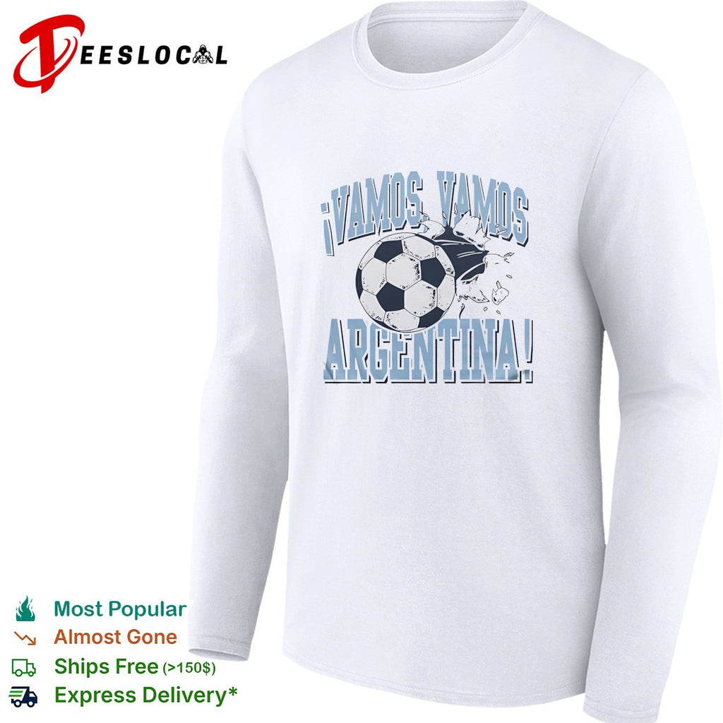 Vamos vamos Argentina soccer ball shirt