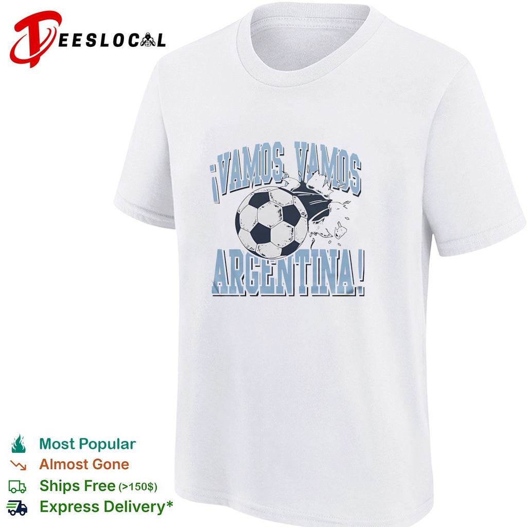 Vamos vamos Argentina soccer ball shirt