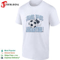Vamos vamos Argentina soccer ball shirt