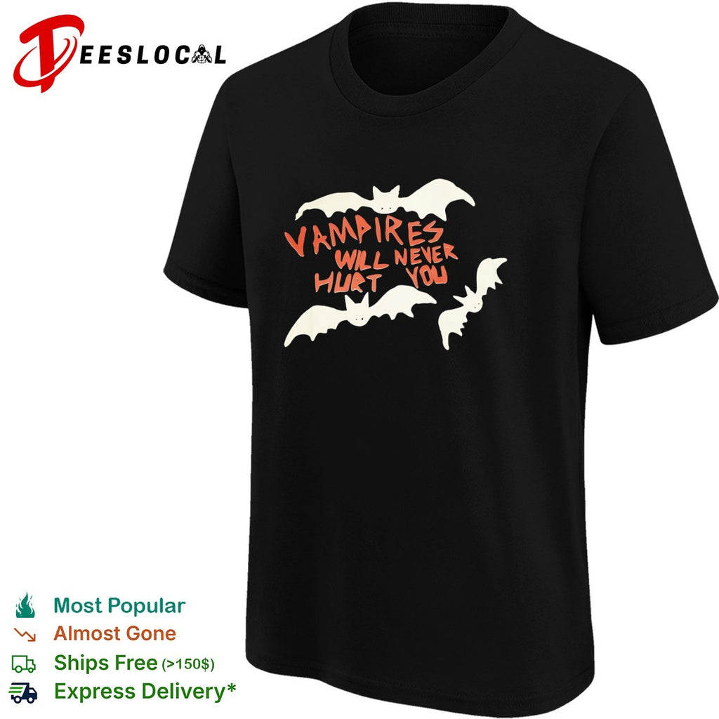 Vampires Will Never Hurt You My Chemical Romance bats shirt