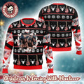Van Halen Band Photo Xmas Wreath Holiday Gifts 2025 Ugly Christmas Sweater