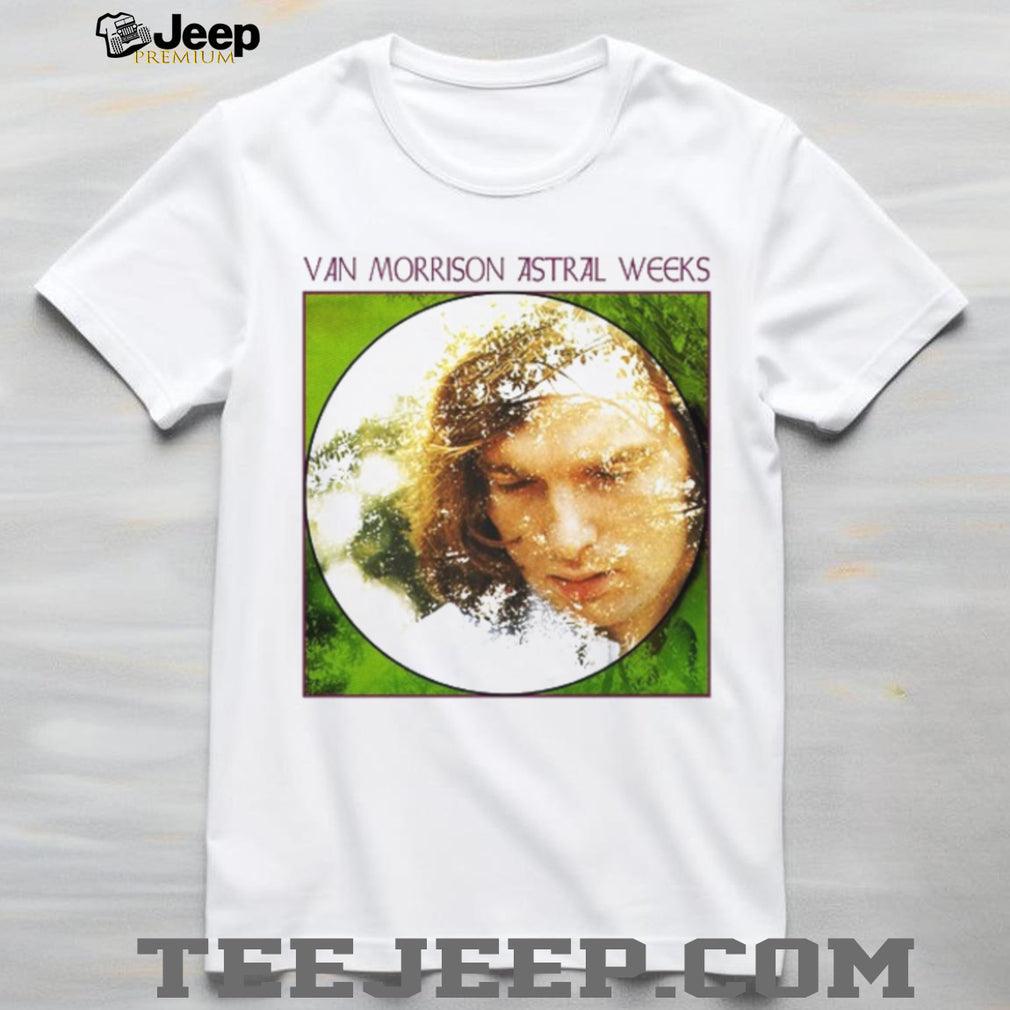 Van Morrison Astral Weeks Album Cover Art Graphic T Shirt