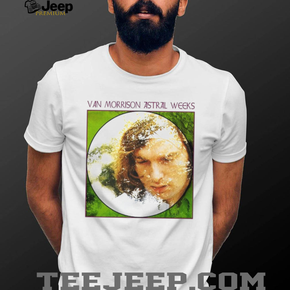 Van Morrison Astral Weeks Album Cover Art Graphic T Shirt
