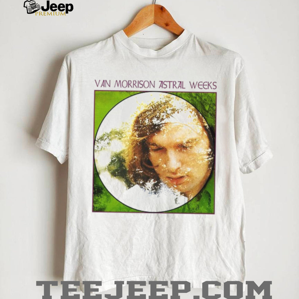 Van Morrison Astral Weeks Album Cover Art Graphic T Shirt