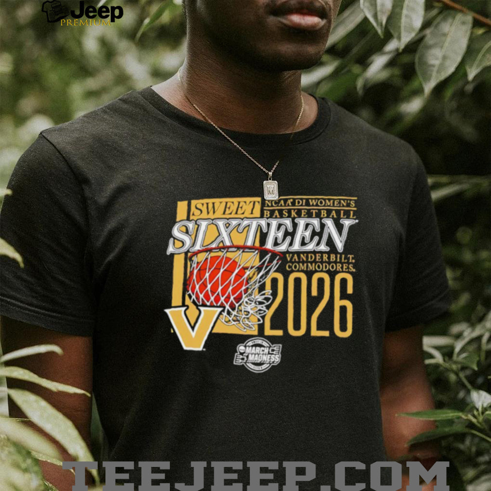Vanderbilt Commodores Women’s Basketball Sweet SixT shirtn 2026 Shirt