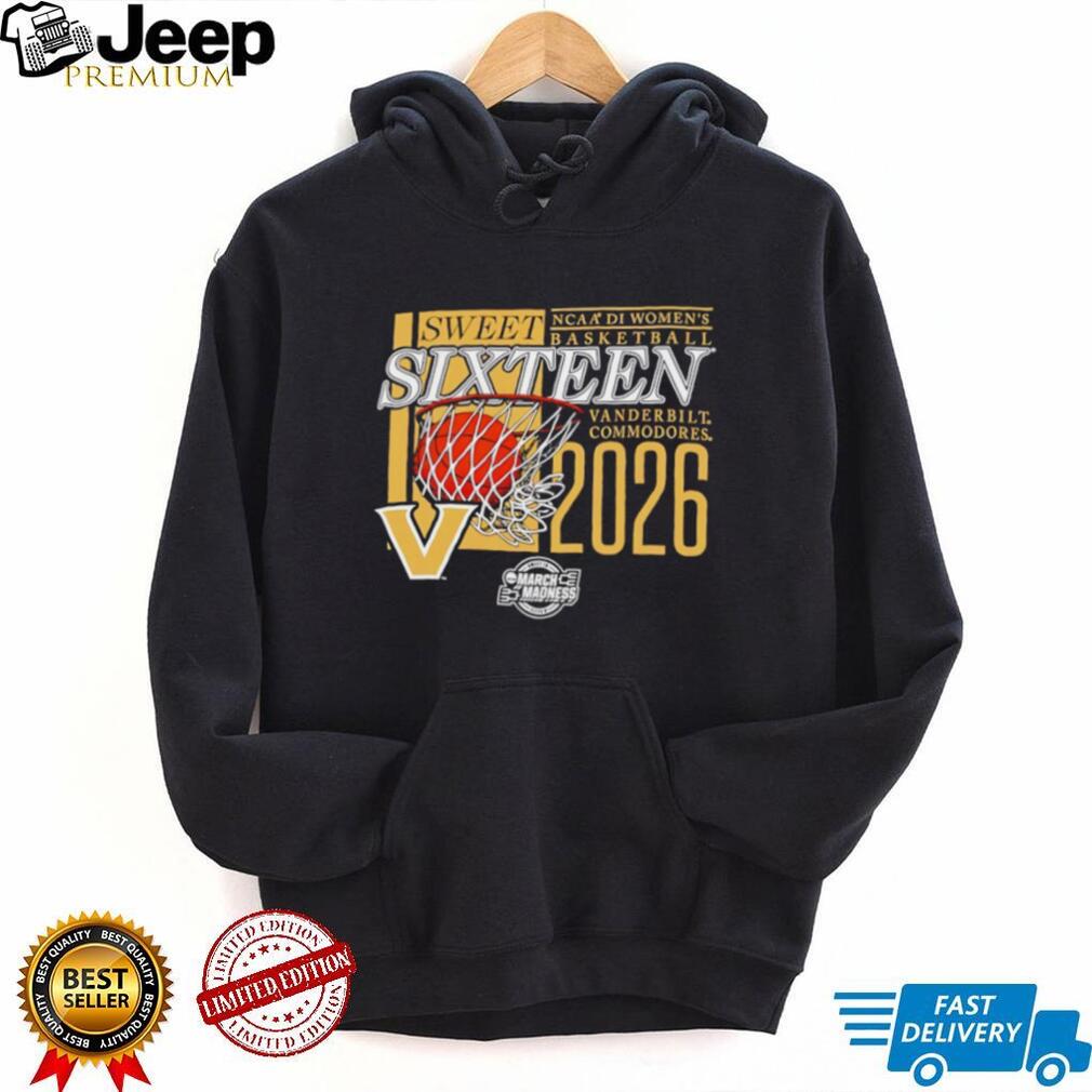 Vanderbilt Commodores Women’s Basketball Sweet SixT shirtn 2026 Shirt