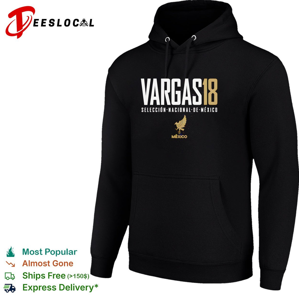 Vargas 18 Mexico Seleccion Nacional de Mexico shirt