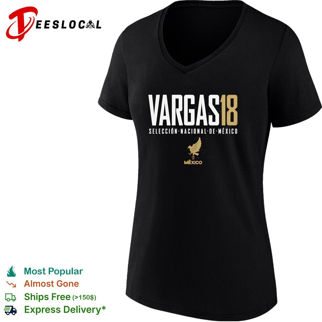 Vargas 18 Mexico Seleccion Nacional de Mexico shirt